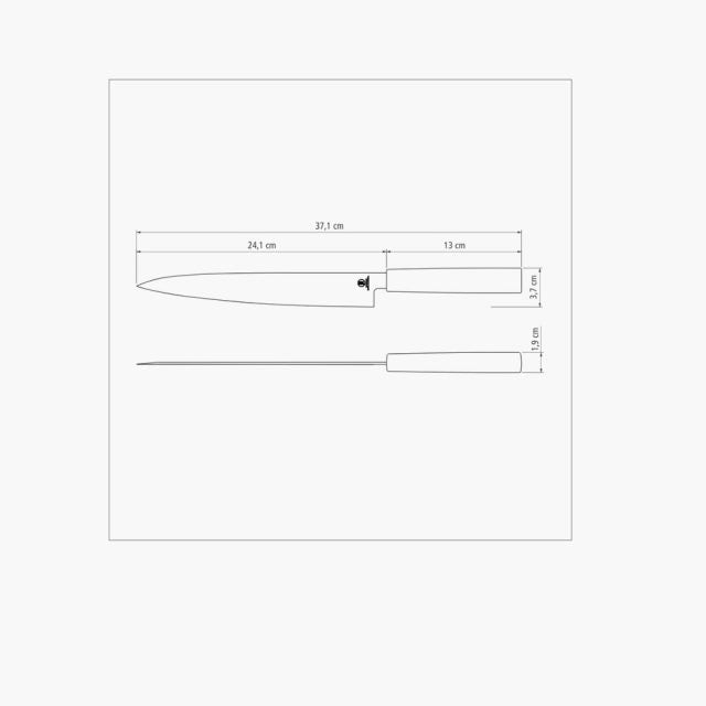 Tramontina 9 inches Yanagiba Knife 37.1 cm Blade with High Precision